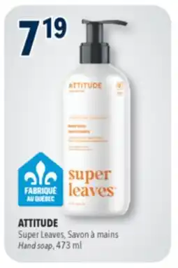 Familiprix ATTITUDE, Super Leaves, Hand soap offer