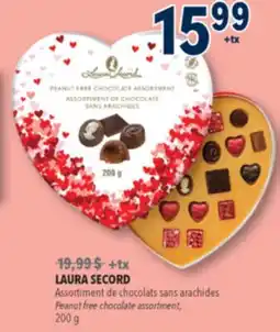 Familiprix LAURA SECORD, Peanut free chocolate assortment offer