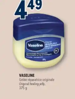 Familiprix VASELINE Original healing jelly offer