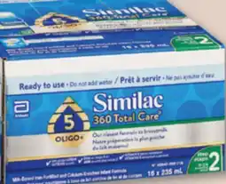 Familiprix SIMILAC 360 Total Care, Infant formula, ready to feed, 16x 235ml offer