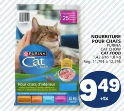 Marché Bonichoix PURINA CAT CHOW CAT FOOD offer
