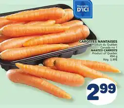 Marché Bonichoix NANTES CARROTS offer