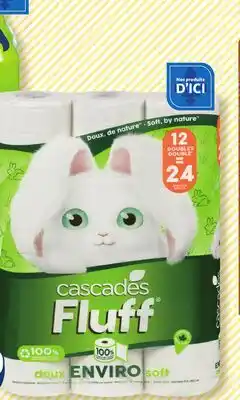 Marché Bonichoix CASCADES FLUFF DOUBLE BATHROOM TISSUE offer