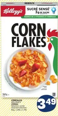 Marché Bonichoix KELLOGG'S CEREAL offer