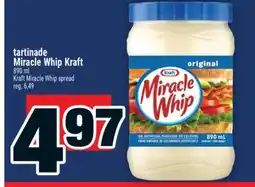 Super C tartinade Miracle Whip Kraft | Kraft Miracle Whip spread offer