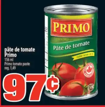 Super C pâte de tomate Primo | Primo tomato paste offer