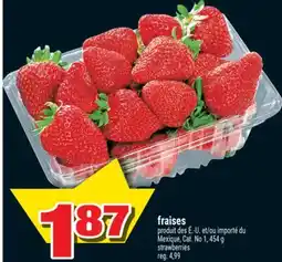 Super C FRAISES | STRAWBERRIES offer