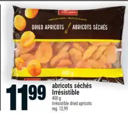 Super C abricots séchés Irrésistible | Irrésistible dried apricots offer
