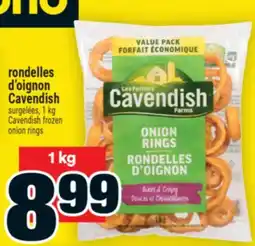 Super C RONDELLES D'OIGNON CAVENDISH | CAVENDISH FROZEN ONION RINGS offer