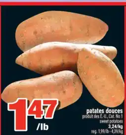 Super C PATATES DOUCES | SWEET POTATOES offer