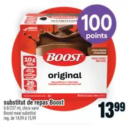 Super C substitut de repas Boost | Boost meal substitut offer