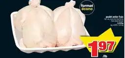 Super C POULET ENTIER FRAIS | FRESH WHOLE CHICKEN offer