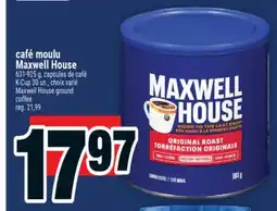 Super C café moulu Maxwell House | Maxwell House ground coffee offer