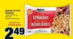 Super C pommes de terre Selection | Selection frozen potatoes offer