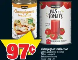 Super C champignons Selection | Selection mushrooms offer