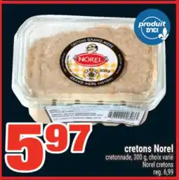 Super C cretons Norel | Norel cretons offer