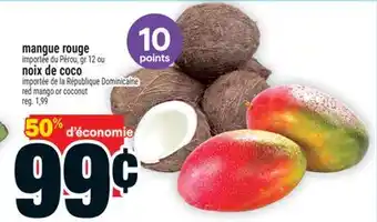 Super C mangue rouge | red mango offer