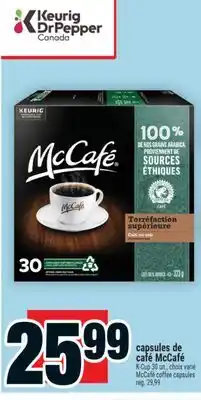 Super C capsules de café McCafé K-Cup | McCafé coffee capsules offer