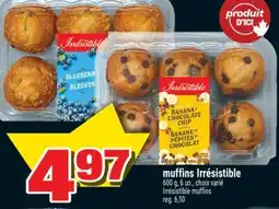 Super C muffins Irrésistible | Irrésistible muffins offer