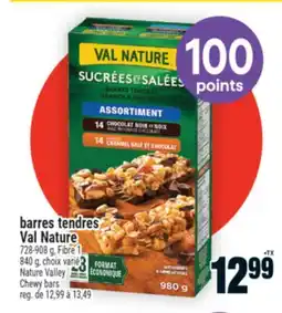 Super C barres tendres Val Nature | Chewy bars offer