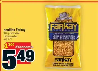 Super C NOUILLES FARKAY | FARKAY NOODLES offer