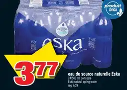 Super C eau de source naturelle Eska | Eska natural spring water offer