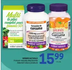 Uniprix WEBBER NATURALS Produits naturels sélectionnés/Selected natural products offer
