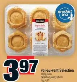 Super C vol-au-vent Selection | Selection pastry shells offer