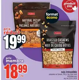 Super C noix Irrésistible | Irrésistible nuts offer