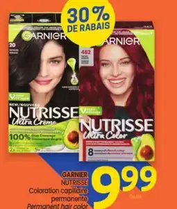 Uniprix GARNIER NUTRISSE Coloration capillaire permanente/Permanent hair color offer