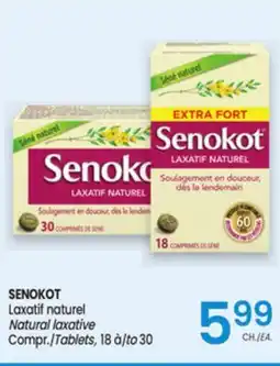 Uniprix SENOKOT Laxatif naturel/Natural laxative offer
