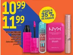 Uniprix NYX, MAYBELLINE NEW YORK Maquillage sélectionné/Selected makeup products offer