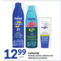Uniprix COPPERTONE Produits solaires sélectionnés/Selected sun products offer