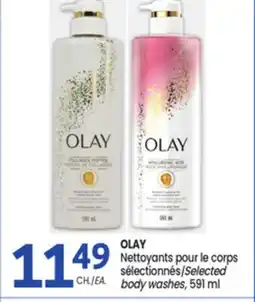 Uniprix OLAY Nettoyants pour le corps sélectionnés/Selected body washes offer