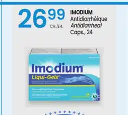 Uniprix IMODIUM Antidiarrhéique/Antidiarrheal offer