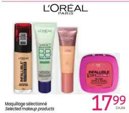 Uniprix L'ORÉAL Maquillage sélectionné/Selected makeup products offer