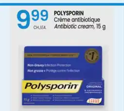 Uniprix POLYSPORIN Crème antibiotique/ Antibiotic cream offer