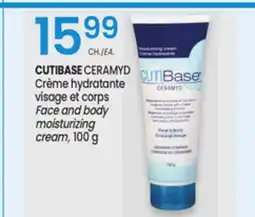 Uniprix CUTIBASE CERAMYD Crème hydratante visage et corps/ Face and body moisturizing cream offer