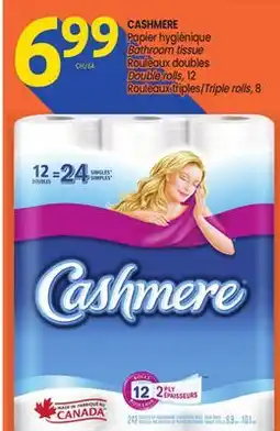 Uniprix CASHMERE Papier hygiénique/Bathroom tissue offer