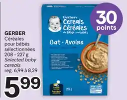 Brunet GERBER Céréales pour bébés sélectionnées offer