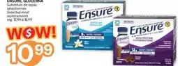 Brunet ENSURE, GLUCERNA Substituts de repas sélectionnés offer