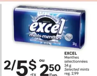 Brunet EXCEL Menthes sélectionnées offer