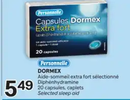 Brunet Personnelle DORMEX Aide-sommeil extra fort sélectionné Diphénhydramine capsules offer