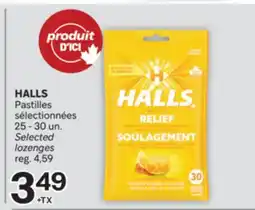 Brunet HALLS Pastilles sélectionnées offer