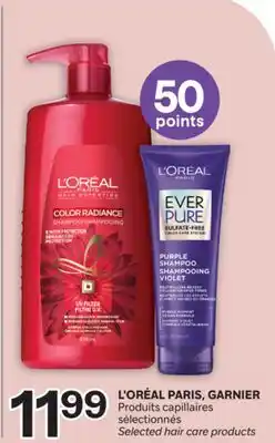 Brunet L'ORÉAL PARIS, GARNIER Produits capillaires sélectionnés offer