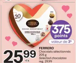 Brunet FERRERO Chocolats sélectionnés offer