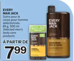 Brunet EVERY MAN JACK Soins pour le corps pour homme sélectionnés offer