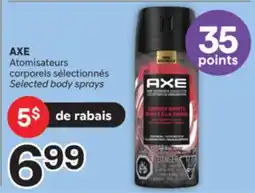 Brunet AXE Atomisateurs corporels sélectionnés offer