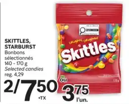 Brunet SKITTLES, STARBURST Bonbons sélectionnés offer