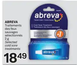 Brunet ABREVA Traitements des feux sauvages sélectionnés offer
